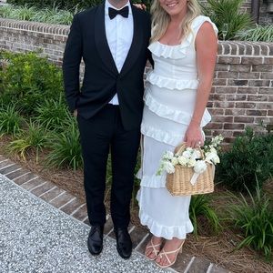 Show Me Your Mumu Greta Dress White